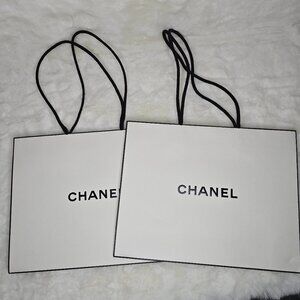 - CHANEL Gift Shopping Bags L10"xH8"xW4.5"